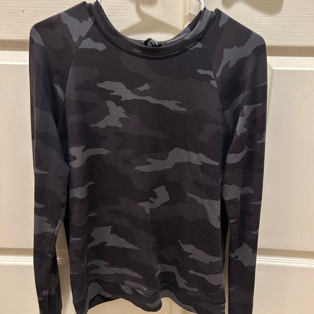 Athleta Girls Camo Sweatshirt